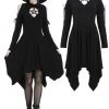 Ladies Gothic Clothing Dark In Love Karine Dress
