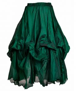 Dark Star Steampunk Skirt Poly Silk Skirt Ladies Gothic Clothing