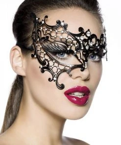 Ati Masquerade Metal And Rhinestone Mask Masquerade Masks