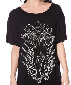 All Ladies Clothing Banned Catcerberus Top