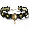 Lace Jewellery Gothic Jewellery Amber Velvet Victorian Lace Choker
