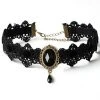 Lace Jewellery Black Velvet Victorian Lace Choker Gothic Jewellery