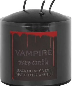 Something Different All Homeware Vampire Tears Pillar Candle 7.5cm