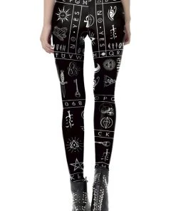 Ocultica Symbol Leggings Ladies Gothic Clothing