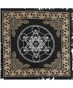 Something Different All Homeware Metatrons Cube Altar Cloth