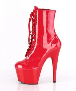 Pleaser Red ADORE 1020 Boots Ladies Fetish Boots