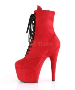 All Footwear Pleaser Red ADORE 1020FS Boots