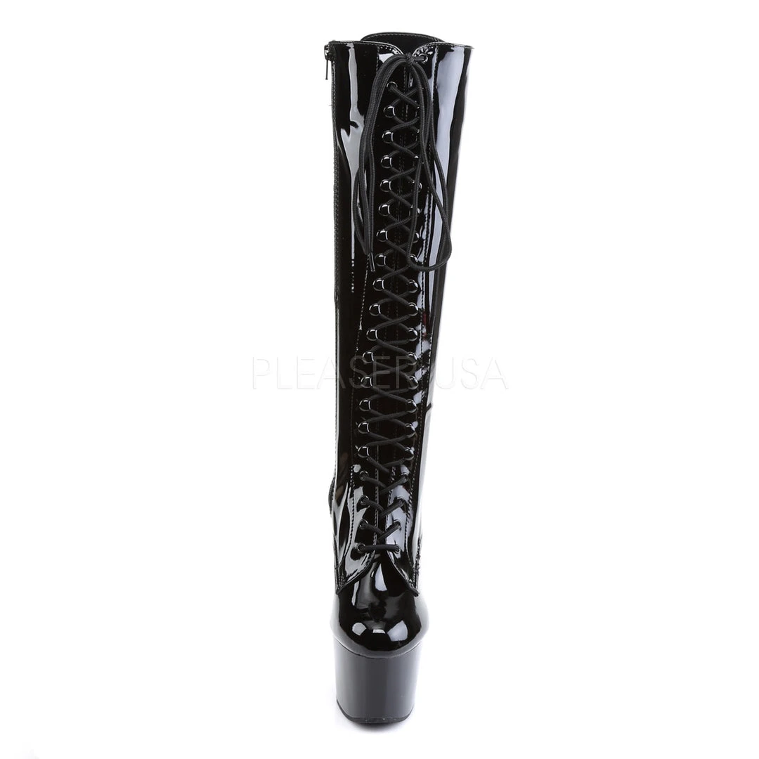 Gothic Boots Pleaser ADORE-2023 Boots PVC 4 Gothic Boots Pleaser ADORE-2023 Boots PVC