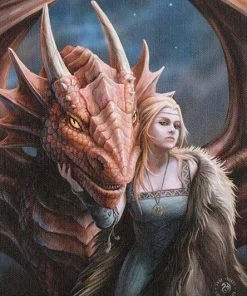 Something Different Anne Stokes Friend Or Foe Dragon Picture Sale