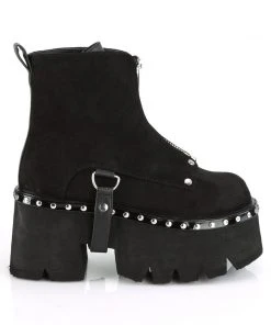 Demonia ASHES-100 Boots Suede