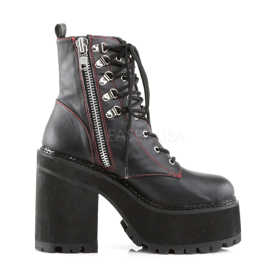 Demonia ASSAULT-100 Boots Gothic Boots 7 Demonia ASSAULT-100 Boots Gothic Boots