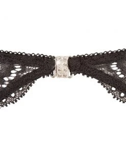 Abierta Fina Rhinestone Lingerie Set