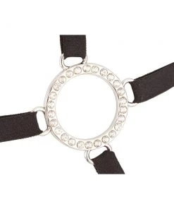 Abierta Fina Rhinestone Lingerie Set