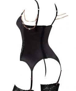 Abierta Fina Basque And String Ladies Fetish Clothing