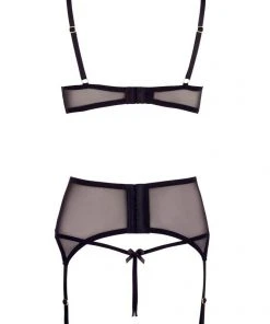 Abierta Fina Bra Set With Slits In The Cups 13 Abierta Fina Bra Set With Slits In The Cups