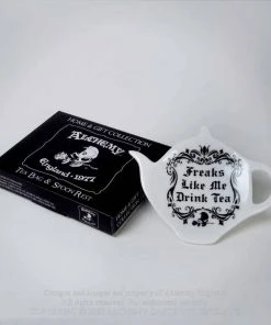 Alchemy Gothic Alchemy Freaks Like Me Drink Tea Spoon Holder Rest