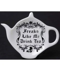 Alchemy Gothic Alchemy Freaks Like Me Drink Tea Spoon Holder Rest