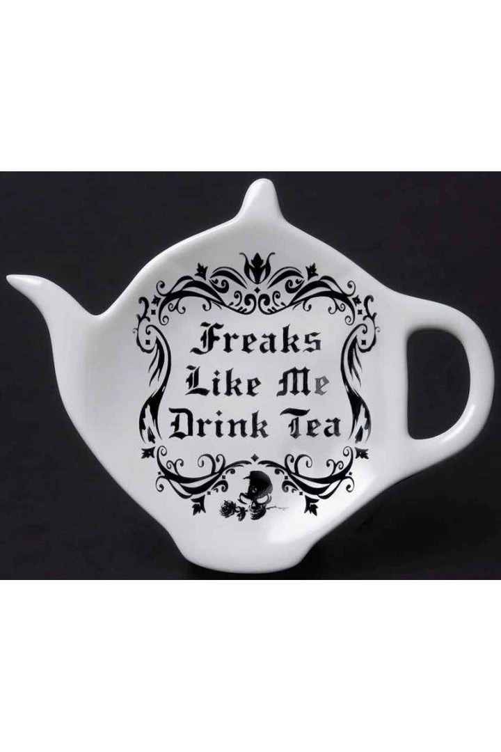 Alchemy Gothic Alchemy Freaks Like Me Drink Tea Spoon Holder Rest 3 Alchemy Gothic Alchemy Freaks Like Me Drink Tea Spoon Holder Rest