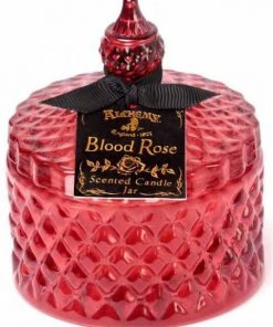 Alchemy Gothic Bedroom Alchemy Scented Candle Jar Blood Rose SCJ7
