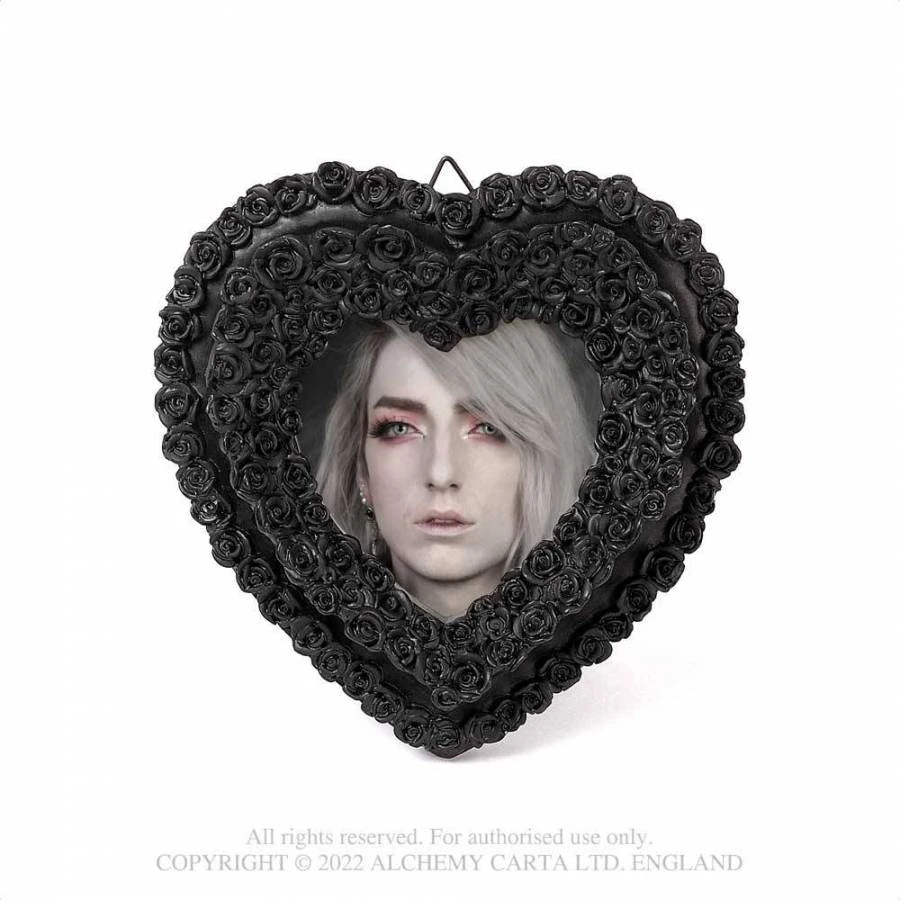 Alchemy Gothic Alchemy Black Rose Heart Photo Frame All Homeware 4 Alchemy Gothic Alchemy Black Rose Heart Photo Frame All Homeware