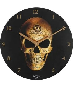 Something Different Alchemy Omega Skull Clock