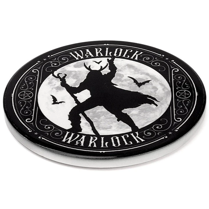 Alchemy Gothic Alchemy Warlock Coaster Dining & Barware 4 Alchemy Gothic Alchemy Warlock Coaster Dining & Barware