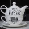 Alchemy Gothic Alchemy Witches Brew Hex Tea For One Set Dining & Barware