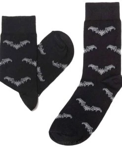 Alchemy Gothic Bat Socks