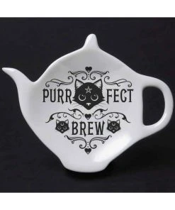 Alchemy Gothic Dining & Barware Alchemy Purrfect Brew: Spoon Rest