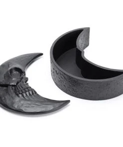 Alchemy Gothic All Homeware Alchemy Black Skull Moon Box