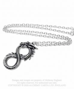 Alchemy Gothic Alchemy Infinity Dragon Pendant