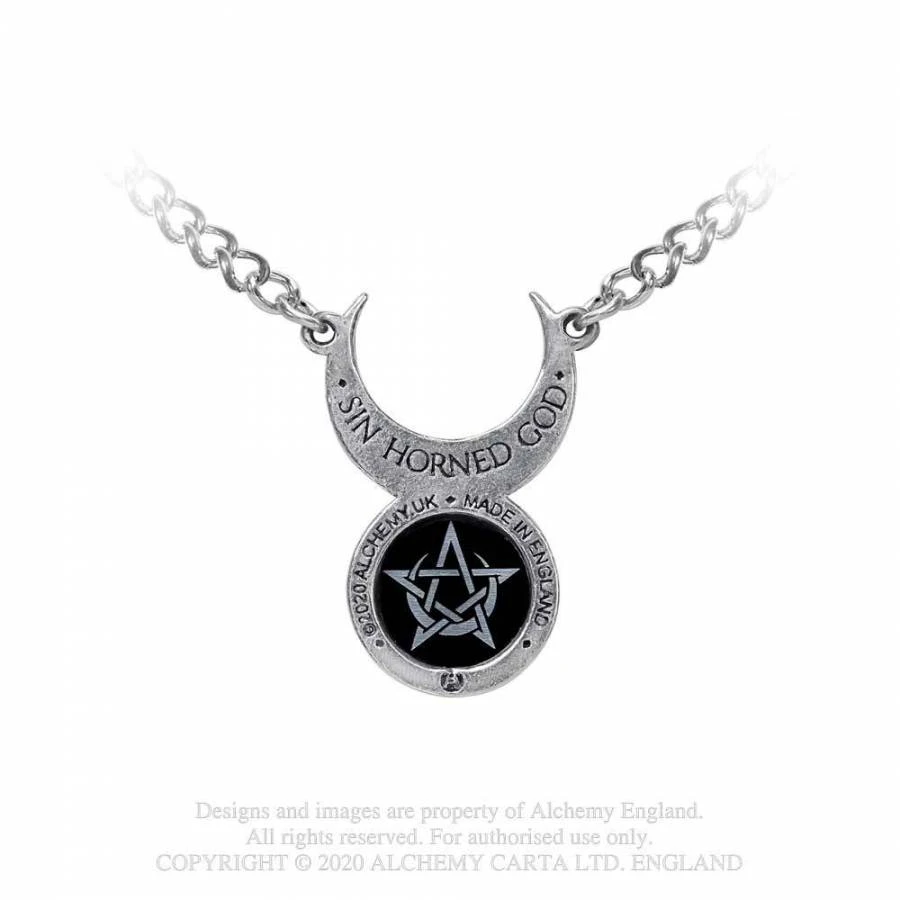 Alchemy Gothic Jewellery Alchemy Sin-Horned God Pendant 4 Alchemy Gothic Jewellery Alchemy Sin-Horned God Pendant