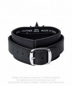 Alchemy Gothic Gothic Jewellery Alchemy Baphomet Leather Wriststrap
