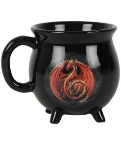 Something Different Anne Stokes Dragon Cauldron Mug Set