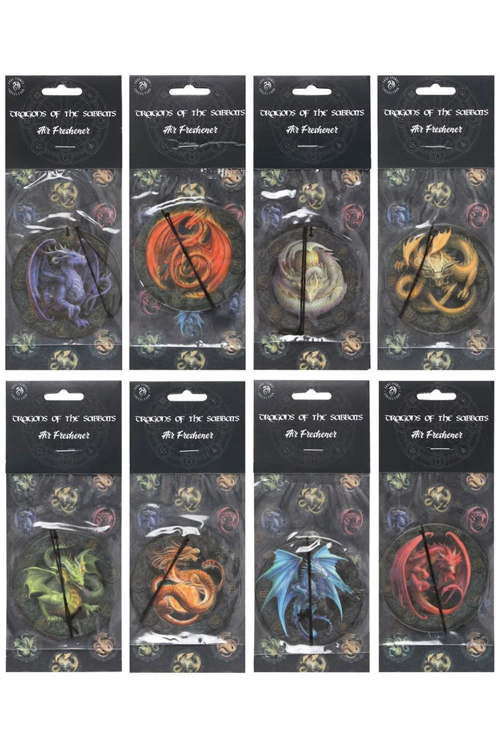 Something Different Witchy Homeware Anne Stokes Dragons Of The Sabbats Air Freshener Set 3 Something Different Witchy Homeware Anne Stokes Dragons Of The Sabbats Air Freshener Set