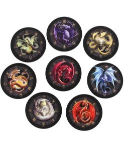 Something Different Anne Stokes Dragons Of The Sabbats Coaster Set