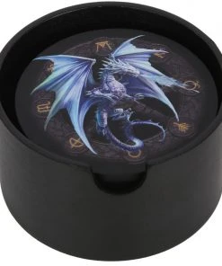 Something Different Anne Stokes Dragons Of The Sabbats Coaster Set