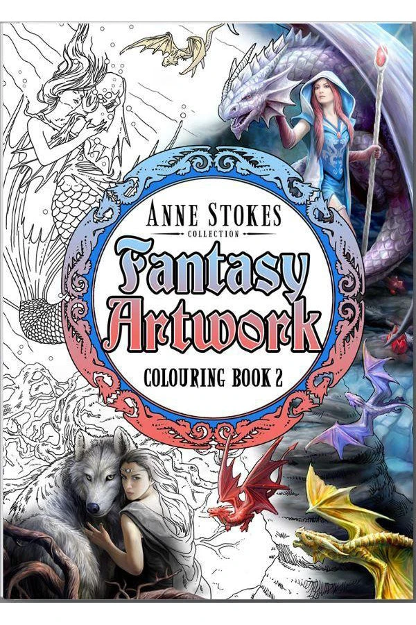 Eastgate Anne Stokes Fantasy Colouring Book 2 3 Eastgate Anne Stokes Fantasy Colouring Book 2