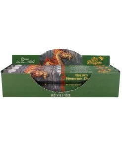 Something Different All Homeware Anne Stokes Golden Mountain Dragon Incense Sticks