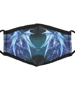 Something Different Anne Stokes Ice Dragon Face Mask Face Masks