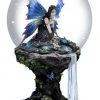 Nemesis Now All Homeware Anne Stokes Immortal Flight Snow Globe 100mm