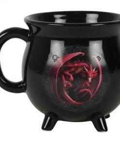 Something Different Kitchen Anne Stokes Lammas Colour Changing Cauldron Mug
