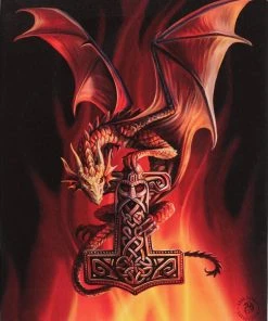 Something Different Anne Stokes Mjolnir Picture