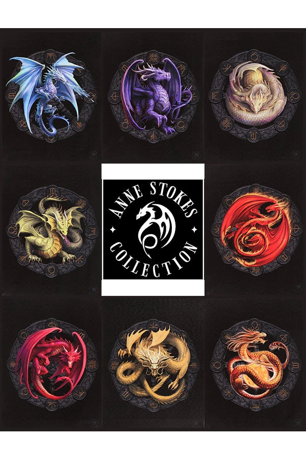 Something Different Set Of Anne Stokes Dragons Of The Sabbats Pictures Sale 3 Something Different Set Of Anne Stokes Dragons Of The Sabbats Pictures Sale