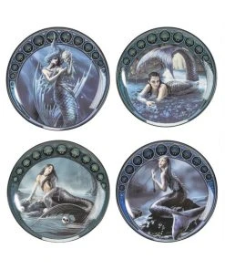 Gothic Gifts Anne Stokes Sirens Plates Dining & Barware
