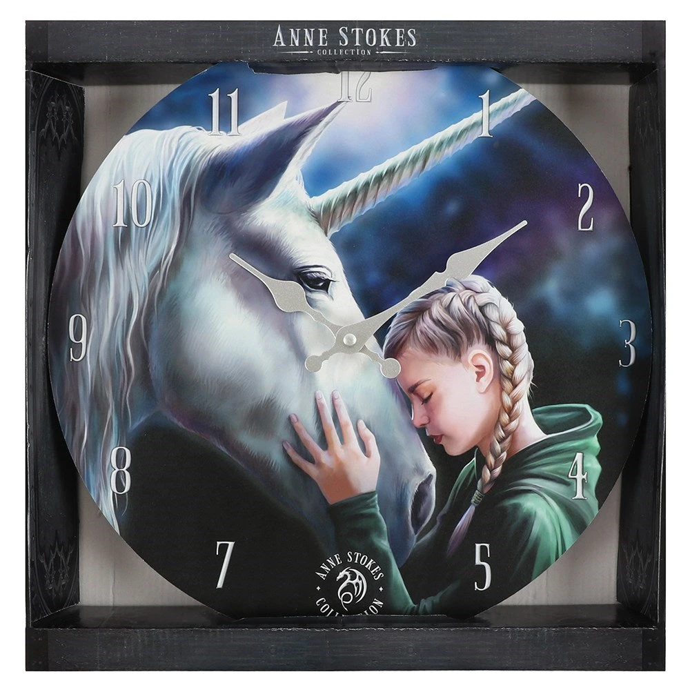 Something Different All Homeware Anne Stokes The Wish Clock 4 Something Different All Homeware Anne Stokes The Wish Clock