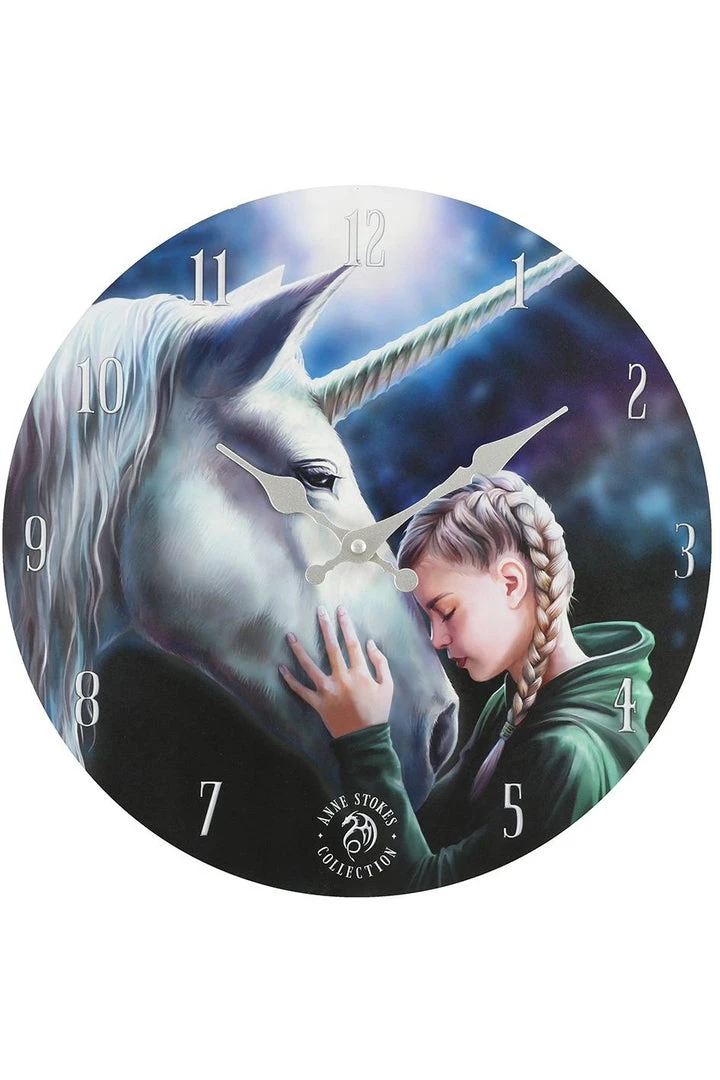 Something Different All Homeware Anne Stokes The Wish Clock 3 Something Different All Homeware Anne Stokes The Wish Clock