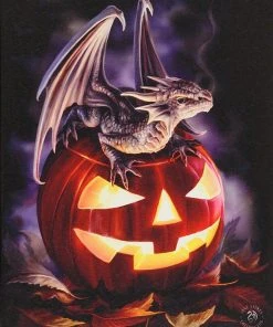 Something Different Anne Stokes Trick Or Treat Picture Sale