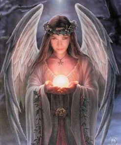 Something Different Anne Stokes Yule Angel Picture