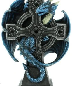 Nemesis Now Anne Stokes Draco Candela Candle Holder + Free Vampire Tears Candles All Homeware